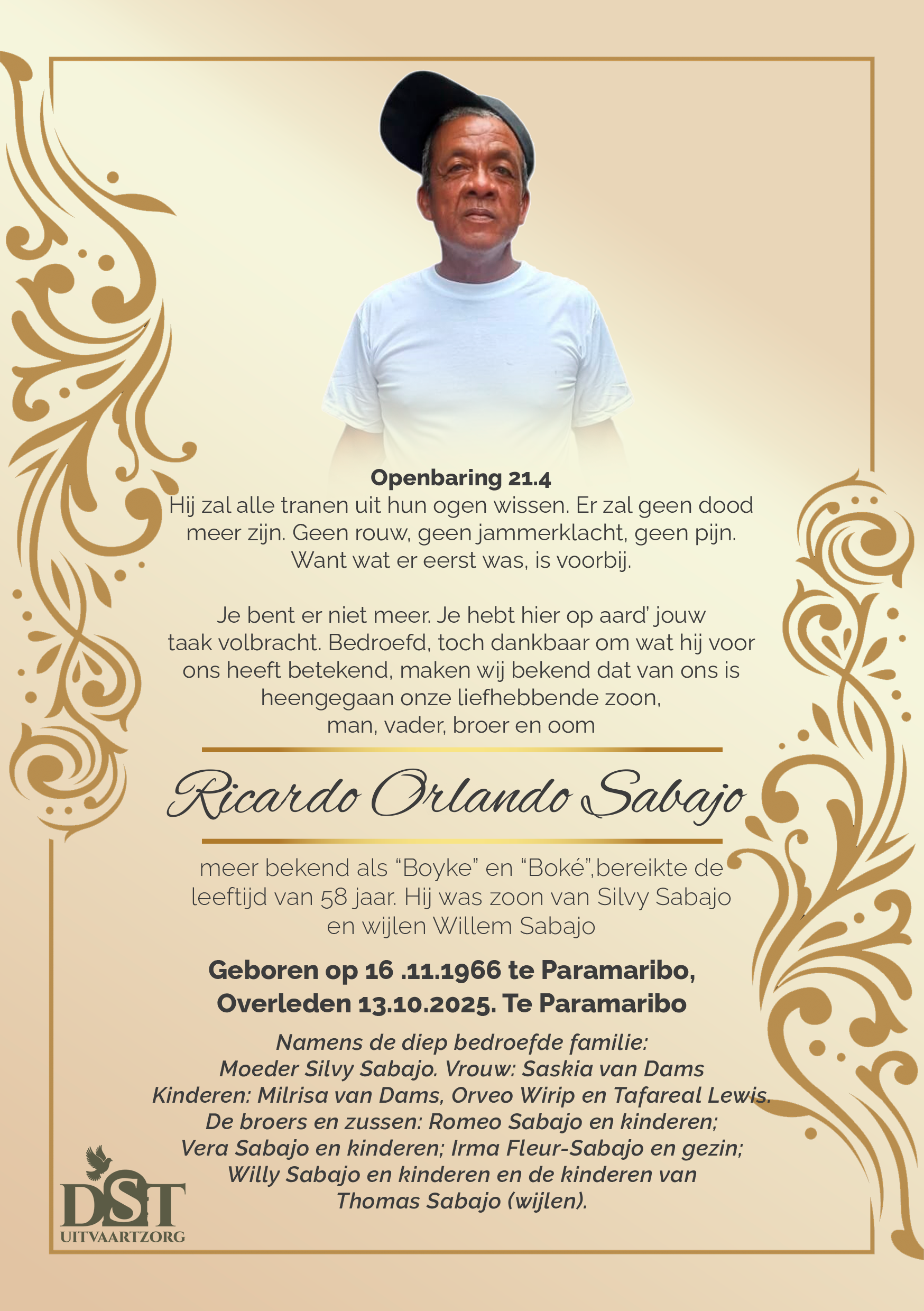 Condoleance afbeelding